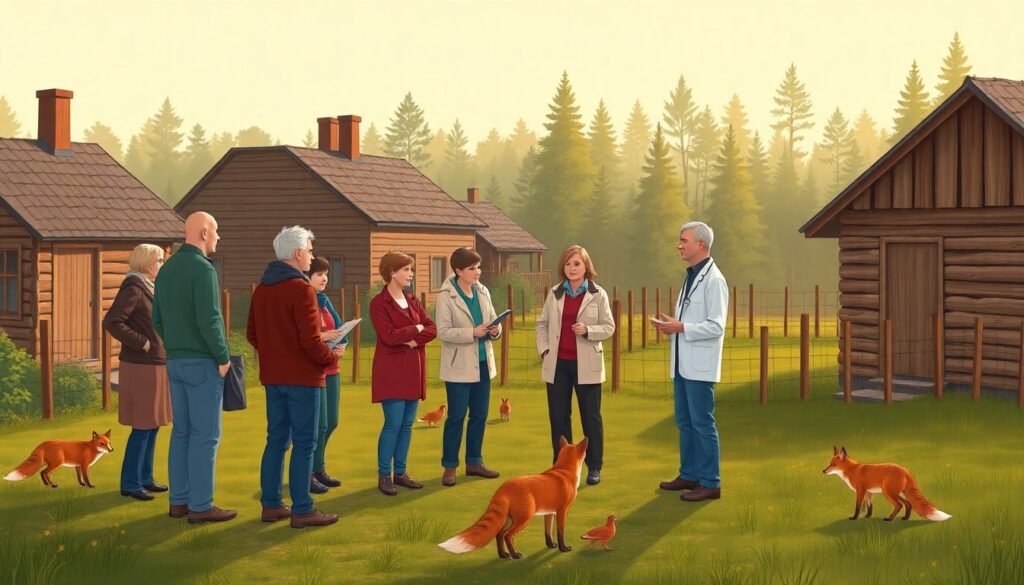 Чем отличается городская лисица от лесной: адаптация к жизни рядом с человеком - иллюстрация