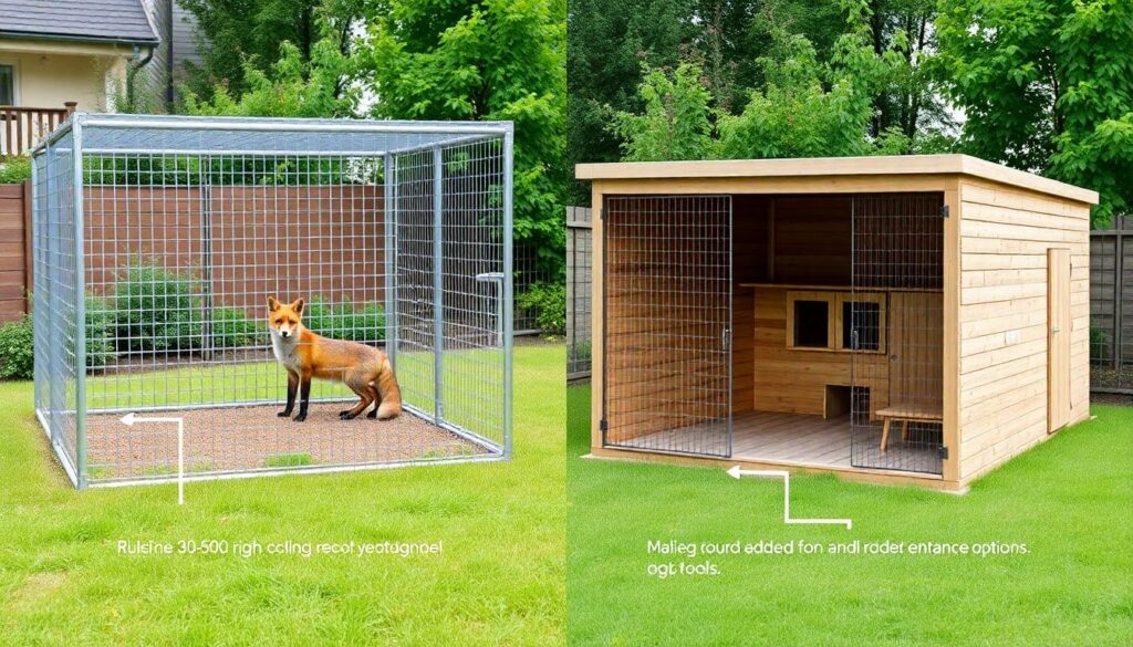 Как обустроить вольер для лисицы в частном доме: безопасность, комфорт и развлечения - иллюстрация